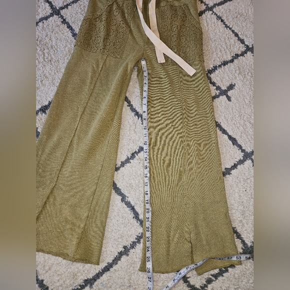 Anthropologie Daily Practice Robyn crochet lounge pant xs - Picture 3 of 7